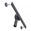 Душовий трап MIXXUS DRAIN-05-60-SLIM BLACK з нерж. сталі SUS304 30x600мм (Колір чорний) (MI6169)