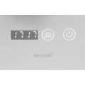 Дзеркало MIXXUS PLAIN MC02-80-CASE з LED Touch, Anti-fog, димером, рег. яскравості, годинником (MI7158)