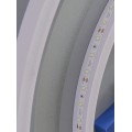 Дзеркало MIXXUS PLAIN MC02-80-CASE з LED Touch, Anti-fog, димером, рег. яскравості, годинником (MI7158)