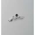 Дзеркало MIXXUS PLAIN MC02-80-CASE з LED Touch, Anti-fog, димером, рег. яскравості, годинником (MI7158)