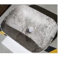 Раковина накладна MIXXUS PREMIUM DIVERSE-0113 MARBLE 455х325х135mm (MP6544)