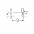 Набір аксесуарів 3в1 Grohe Essentials Cube (BF40511EC)