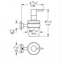 Набір аксесуарів 3в1 Grohe Essentials Cube (BF40511EC)