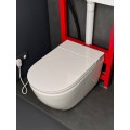 Комплект: KOER TB-0301 SMART Унітаз-біде підвісний TB-0101 з електронним управлінням + Інсталяція KT-0409 + панель KT-0609-01 CHROME (KR6116)