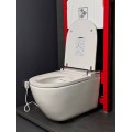 Комплект: KOER TB-0301 SMART Унітаз-біде підвісний TB-0101 з електронним управлінням + Інсталяція KT-0409 + панель KT-0609-01 CHROME (KR6116)