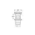 Нажимной донный клапан Grohe (40824000)