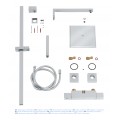 Душевая система с термостатом для душа Grohe Euphoria Cube System (26087000)