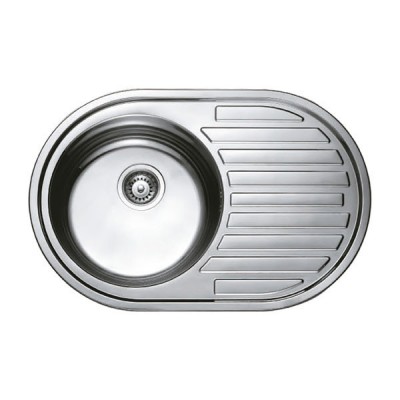 Мийка кухонна HAIBA 77x50 (satin) (HB0563)