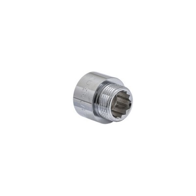 Удлинитель 3/4"-20мм (хром) KOER KF.E08-20.CHR (KF0106) Удлинитель 3/4"-20мм (хром) KOER KF.E08-20.CHR (KF0106)