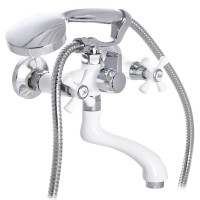 Змішувач для ванни Mixxus Omega 142 White (MI2769) Змішувач для ванни Mixxus Omega 142 White (MI2769)