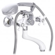 Смеситель для ванны MIXXUS OMEGA 142 WHITE (MI2769) Смеситель для ванны MIXXUS OMEGA 142 WHITE (MI2769)