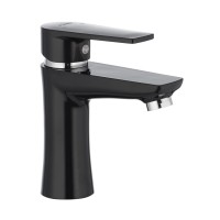 Смеситель для умывальника PLAMIX Oscar-001 черный (без подводки) (PM0024) Смеситель для умывальника PLAMIX Oscar-001 черный (без подводки) (PM0024)