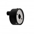 Чашка декоративна Mixxus TCC-01 BLACK (кругла) для маскування кабелю (колір чорний) (MI6638)