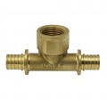 Трійник перехідний з ВР Koer KA.T16-06F-16 - 16(2.2mm) x 1/2"F x 16(2.2mm) (KR4894)