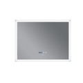 Дзеркало Mixxus FLAT MR04-100x80 з LED Touch, Anti-fog, димером, регулюванням яскравості, годиннико