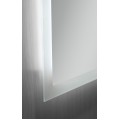 Дзеркало Mixxus FLAT MR04-100x80 з LED Touch, Anti-fog, димером, регулюванням яскравості, годиннико