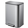 Відро для сміття з плавним закриттям прямокутне Mixxus Cubic-TC0105 SS Color 5л колір наржавійка (M