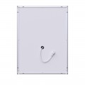 Дзеркало Mixxus Premium FLASH MR21-60x80 з Led Touch, Anti-fog, димером, регулятором яскравості, годинником (MP6617)