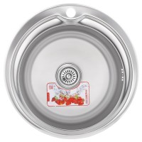 Мойка ZERIX Z510-06-180E (SATIN) (ZM0584) Мойка ZERIX Z510-06-180E (SATIN) (ZM0584)