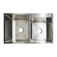 Мийка з нержавіючої сталі ZERIX ZH7850-D DECOR SS COLOR (3.0/0.8) (колір нержавійка) (ZX6194) Мийка з нержавіючої сталі ZERIX ZH7850-D DECOR SS COLOR (3.0/0.8) (колір нержавійка) (ZX6194)