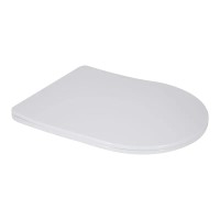 Сидіння-кришка для унітазу MIXXUS SEAT COVER BEVEL-2006 460х360х40mm дюропластове швидкознімне з мікроліфтом (MI6733)
