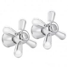 Набор ручек HAIBA DOMINOX HANDLES SET-02 (без кранбукс, пара) (AC0584) Набор ручек HAIBA DOMINOX HANDLES SET-02 (без кранбукс, пара) (AC0584)