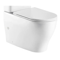 Чаша унітазу-компакту без сидіння MIXXUS PREMIUM WAVE-0403-R BOWL 440x390x670 система змиву RIMLESS (MI8361)