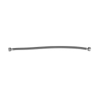 Гнучке підведення Zerix ZHN-02-F1/2"xM10-120 (нейлонове обплетення, гайки нерж) (пара) (ZX5161)