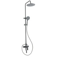 Душова колона зі змішувачем Plamix Lucas-009-J Graphite (Колір графіт) (PM6102)