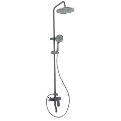 Душова колона зі змішувачем Plamix Lucas-009-J Graphite (Колір графіт) (PM6102) Душова колона зі змішувачем Plamix Lucas-009-J Graphite (Колір графіт) (PM6102)