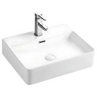 Раковина подвесная-накладная MIXXUS PREMIUM QUADRO-0203 500х420х130mm (отверстие под смеситель, перелив) (MP6718) Раковина подвесная-накладная MIXXUS PREMIUM QUADRO-0203 500х420х130mm (отверстие под смеситель, перелив) (MP6718)