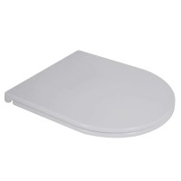 Сидіння-кришка для унітазу MIXXUS PREMIUM SEAT COVER ELLIPSE-WAVE-2001 428х361х50mm дюропластове швидкознімне з мікроліфтом (MP6610)