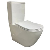 Унітаз-компакт ергономічний KOER TT-0201-T3 675x390x860mm система змиву TORNADO 3.0 (KR5613)