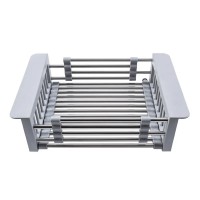 Сушарка для посуду ZERIX BAS-01.SUS GRAY з нерж. сталі SUS304 (колір сірий) (ZX6105)