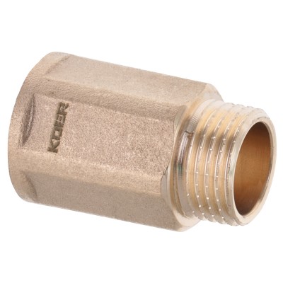 Удлинитель KOER WM.E06-30.WN - 1/2"-30мм (Без никеля) (KR3012) Удлинитель KOER WM.E06-30.WN - 1/2"-30мм (Без никеля) (KR3012)