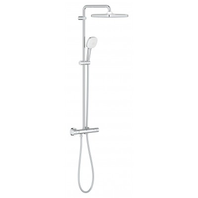 Душова система з термостатом для настінного монтажу Grohe Tempesta System 250 Cube (26689001) Душова система з термостатом для настінного монтажу Grohe Tempesta System 250 Cube (26689001)