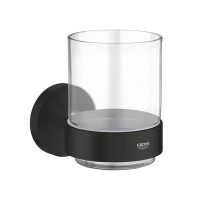 Стакан скляний з тримачем Grohe Essentials (1022562430)