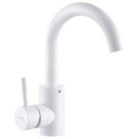 Смеситель для умывальника MIXXUS SUS-011-B WHITE из нерж. стали SUS304 (MI5754) Смеситель для умывальника MIXXUS SUS-011-B WHITE из нерж. стали SUS304 (MI5754)