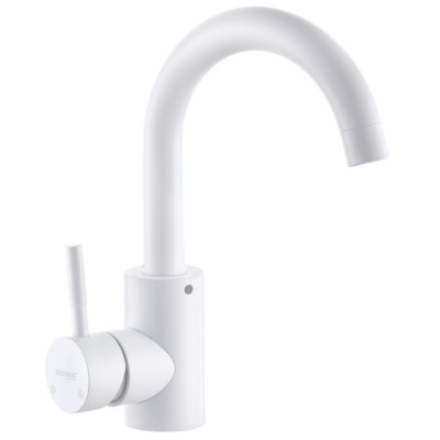 Смеситель для умывальника MIXXUS SUS-011-B WHITE из нерж. стали SUS304 (MI5754) Смеситель для умывальника MIXXUS SUS-011-B WHITE из нерж. стали SUS304 (MI5754)