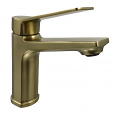 Змішувач для умивальника Mixxus Wilson 001 Brushed Gold (Колір матове золото) (MI7128)