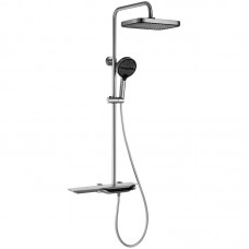 Душова колона з термостатичним змішувачем MIXXUS PREMIUM SPACE-009-J CHROME з кнопковим перемикачем, 3 режими (MI7012) Душова колона з термостатичним змішувачем MIXXUS PREMIUM SPACE-009-J CHROME з кнопковим перемикачем, 3 режими (MI7012)
