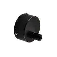 Чашка декоративна Mixxus TCC-01 BLACK (кругла) для маскування кабелю (колір чорний) (MI6638)