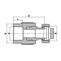 Муфта з євроконусом та накидною гайкою Koer K0240.PRO White - 20x3/4 PPR (KP3134) Муфта з євроконусом та накидною гайкою Koer K0240.PRO White - 20x3/4 PPR (KP3134)