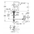 Смеситель для раковины L-размера Grohe Essence New (32628AL1) Смеситель для раковины L-размера Grohe Essence New (32628AL1)
