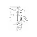 Смеситель для умывальника с дон. клапаном Grohe BauClassic (23161000) Смеситель для умывальника с дон. клапаном Grohe BauClassic (23161000)