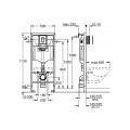 Система інсталяції для унітазу 3 в 1 Grohe Rapid SL (39504000) Система інсталяції для унітазу 3 в 1 Grohe Rapid SL (39504000)