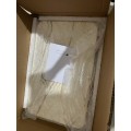 Раковина накладна MIXXUS PREMIUM QUADRO-0208 MARBLE 480х315х140mm (перелив) (MP6518)