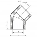 Кут 45 Koer K0015.PRO - 32 PPR (KP3390)