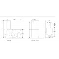 Унітаз-компакт MIXXUS PREMIUM ELLIPSE-0402-T1 660х390х855mm система змиву TORNADO 1.0 (MP6592) Унітаз-компакт MIXXUS PREMIUM ELLIPSE-0402-T1 660х390х855mm система змиву TORNADO 1.0 (MP6592)