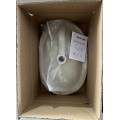 Раковина врізна на стільницю MIXXUS PREMIUM ELLIPSE-1601 600х400х190mm (перелив) (MP6569)